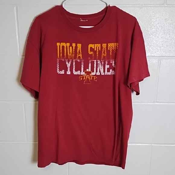 Iowa State Cyclones Red T-Shirt - Picture 1 of 8